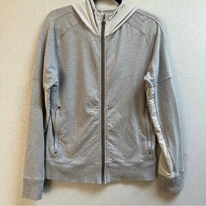 Lululemon Athletica Zip-Up Hoodie with Contrast Panels Sz S